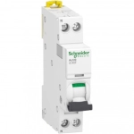 SCHNEIDER Acti 9 Interruptor Automatico Magnetotérmico iDPN 6kA, curva C, 1P+N 20A-A9P53620